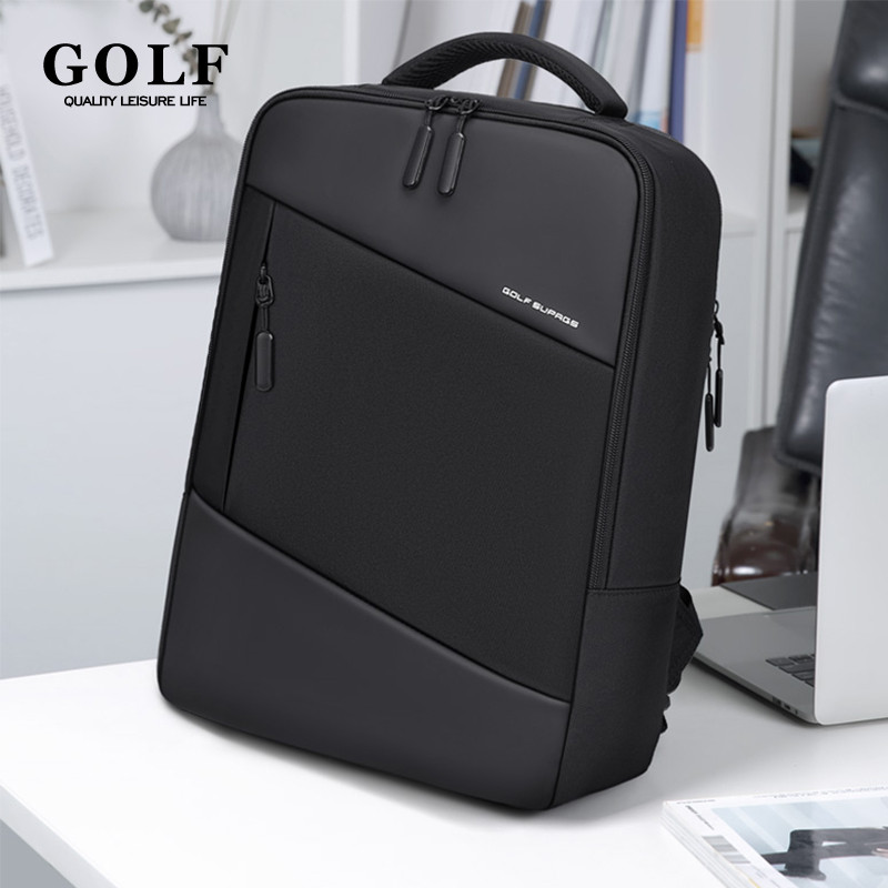GOLF Business Backpack Men Laptop Backpacks 15 6 inches Waterproof Simple Elegant Back Pack Multi
