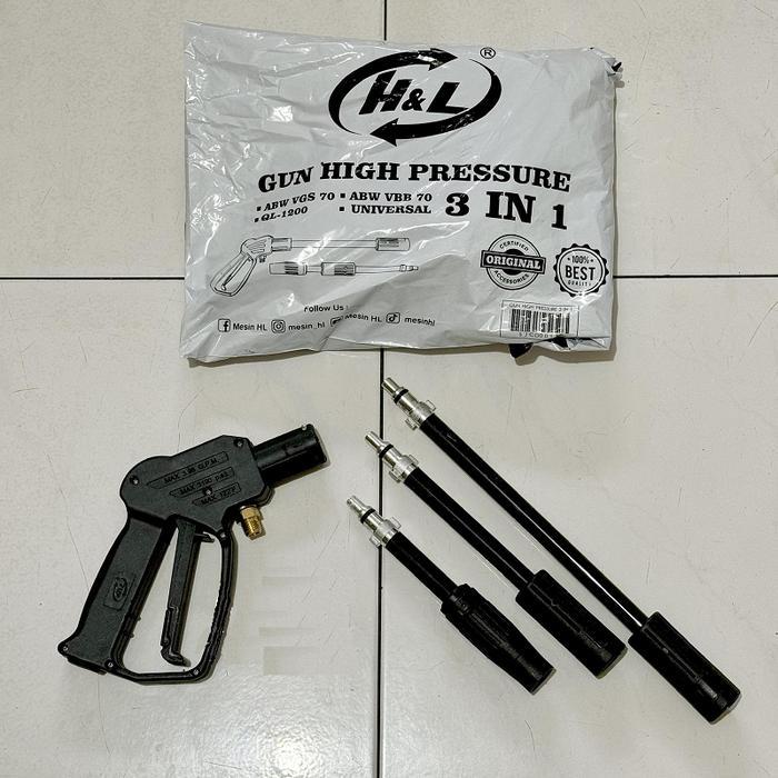 H&L ORIGINAL STIK JET CLEANER 3 IN 1 UNIVERSAL - JET CLEANER GUN