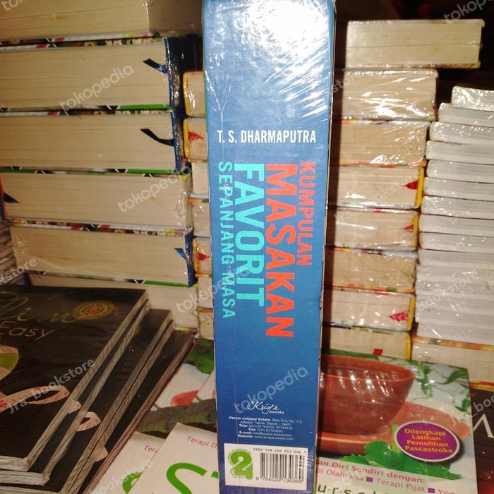 BUKU KUMPULAN RESEP MASAKAN FAVORIT SEPANJANG MASA T.S DHARMAPUTRA
