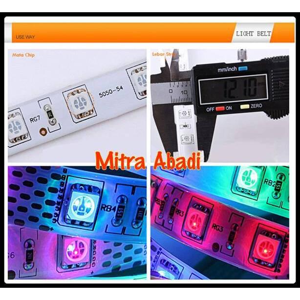 LAMPU LED STRIP RGB 5050 IP44