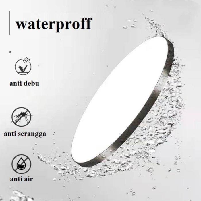 LAMPU LED PANEL TEMPEL PLAFON 36W 36 WATT 3 WARNA PUTIH