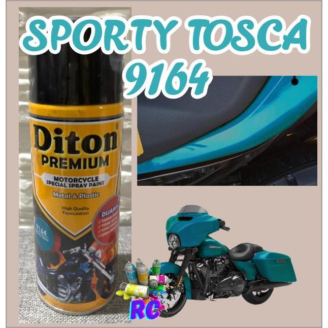 Cat Pilox Diton Premium 9164 Sporty Tosca Toska Hijau Biru 400Cc Pilok