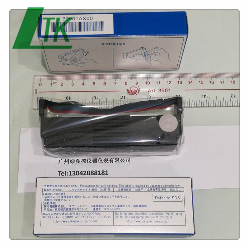 Yokogawa Ribbon Cassette B9901Ax00 For Ur1000 Ur10000 Ribbon 100Mm Ribbon B9901Ax