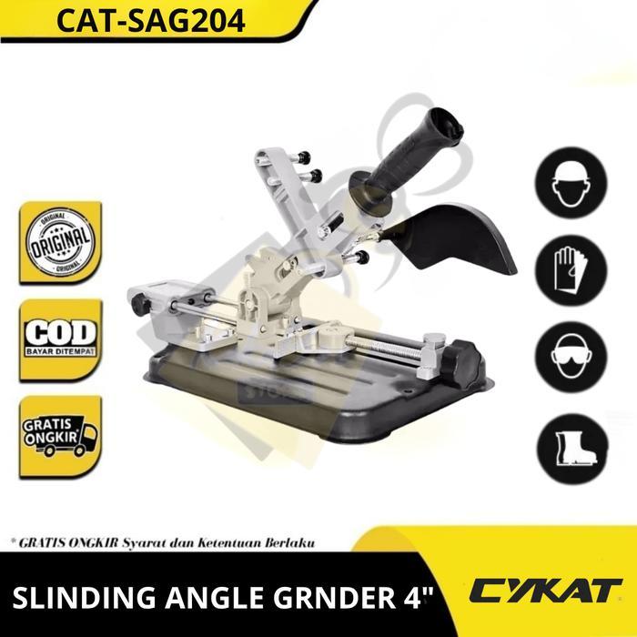 Cykat Stand Gerinda Sliding Dudukan Gerinda 4 Inch - Sliding Angle Grinder 4" - Dudukan Gerinda