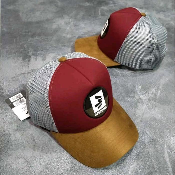 Topi 3second Greenlight Polos (LOGO3second) Topi Bisbol Hat Trucker Men