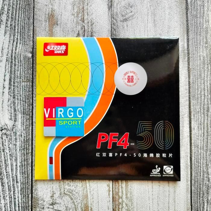 DHS PF4-50 KARET RUBBER BAT BET PINGPONG DHS PF 4 BARANG 100%ORIGINAL