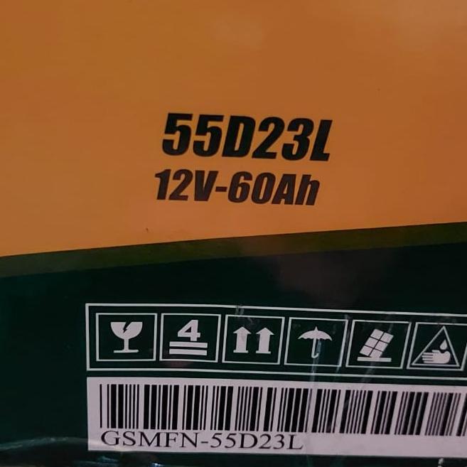 Ready aki kering mobil GS GSMFN 55d23l 12v 60ampere
