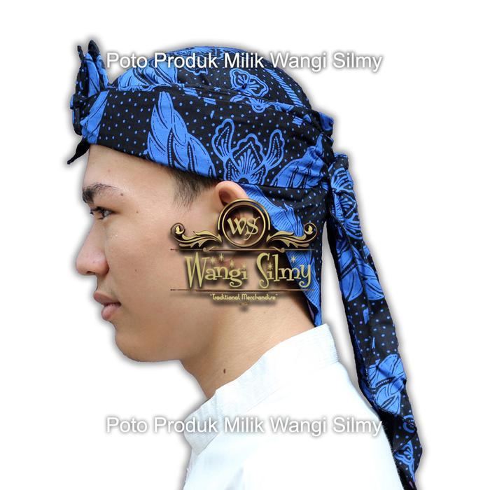 Blangkon Iket Sunda Baduy - Iket Ikat Totopong Sunda Batik Baduy
