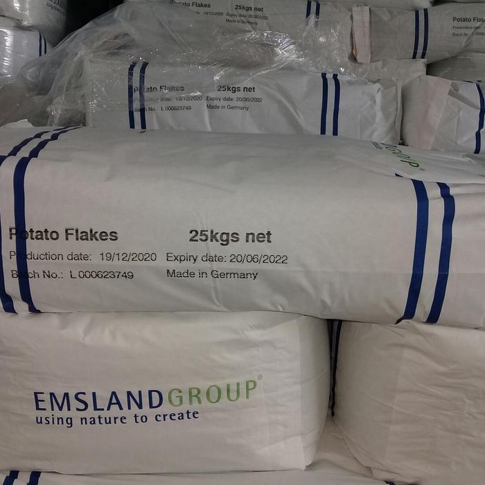 Potato Flakes Tepung Kentang Emsland Germany Import Halal Tbk