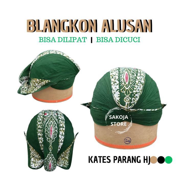 Blangkon Alusan Jogja Mataram Batik Cap Untuk Dewasa dan Anak