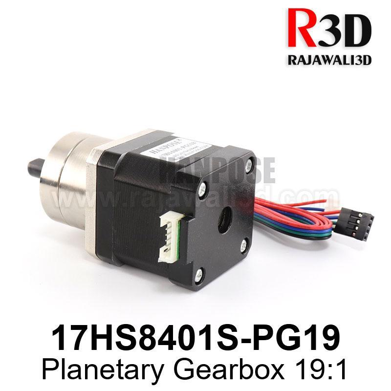 Nema 17 Stepper Motor 17HS8401+PG19 1.7A Planetary GearBox