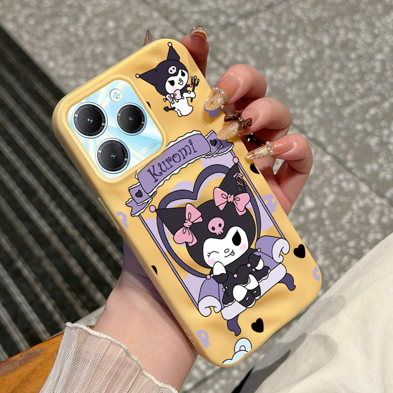 Casing Hp Untuk Infinix Hot 40 Hot 40 Pro Case Casing HP Softcase Silikon ponsel tahan Pola meteorit