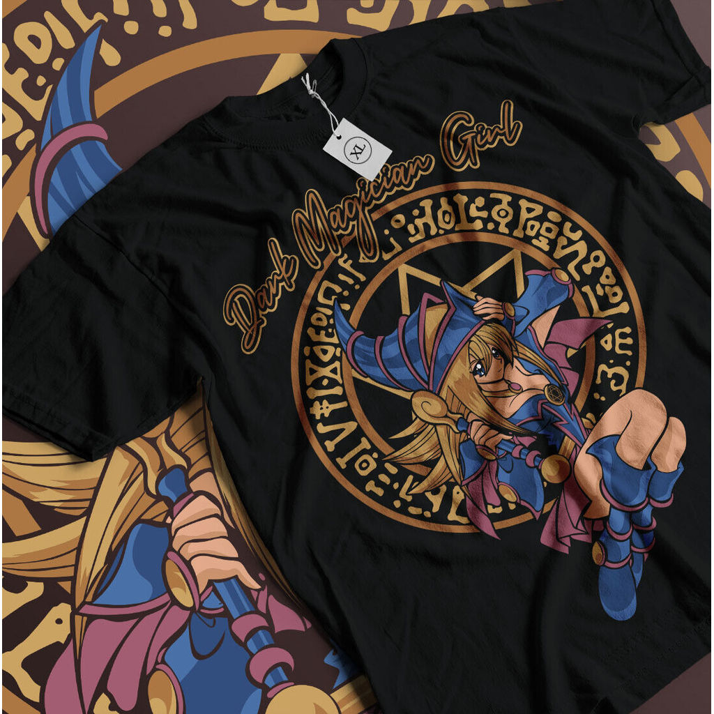 Dark Magician Girl Shirt Yu Gi Oh Tshirt YuGiOh T-Shirt Yu-Gi-Oh Anime Yugi Muto