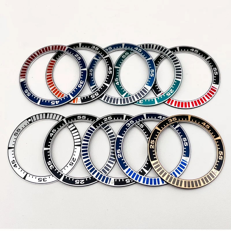 41Mm Watch Case Bezel Insert Fits Seiko King Samurai Prospex Snr025 Snr027 Nh35 Nh36 Diving Case