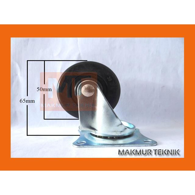 "New" Roda Caster Roda Etalase Roda Troli 2 Inch