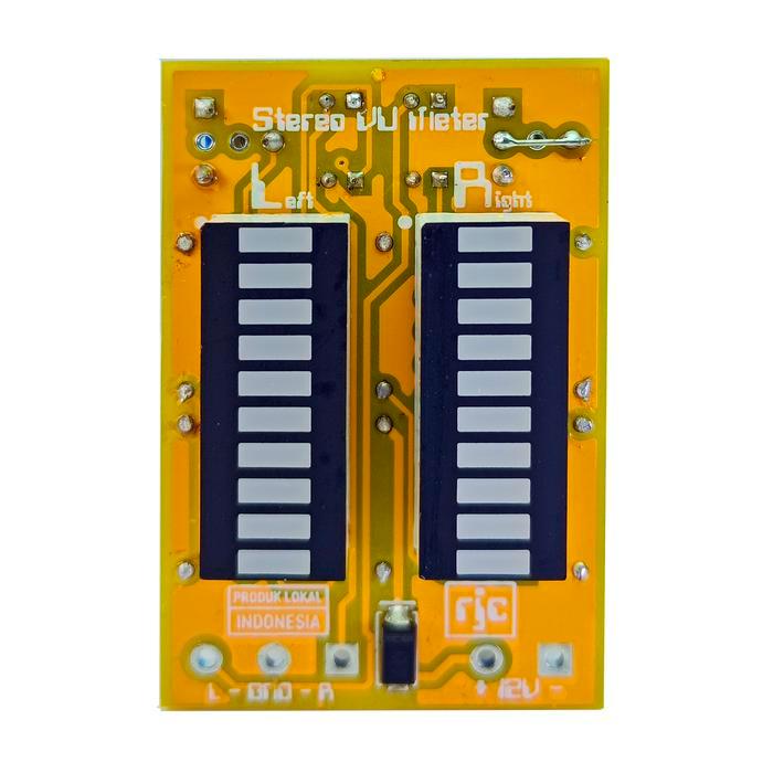 Digital Vu Meter Audio Level Meter Model Led Bar Stereo Sound Analizer Co