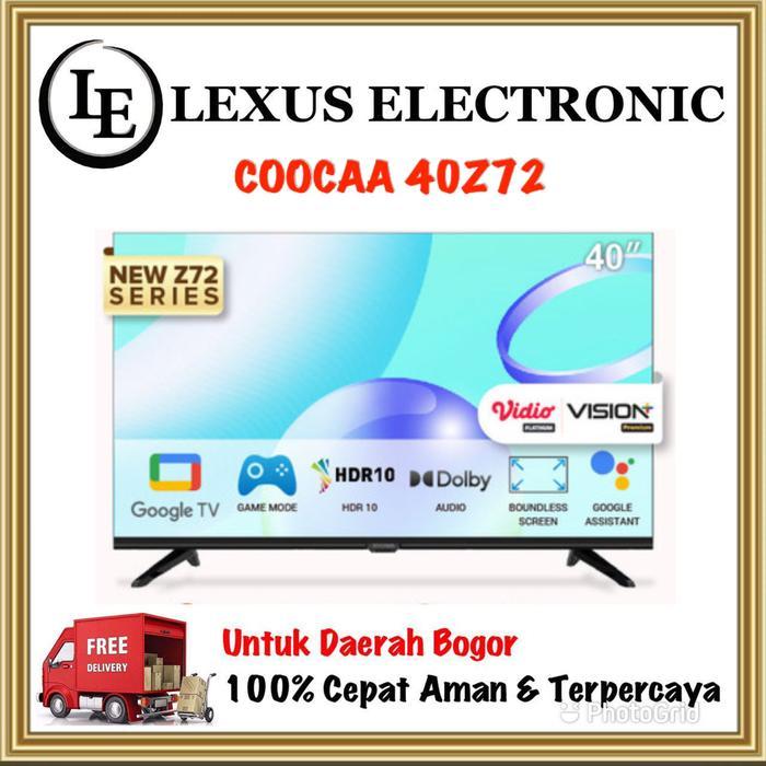COOCAA LED ANDROID TV 40 INCH | 40Z72 | Z72 | ANDROID 11