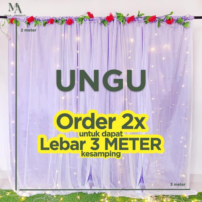 Kain Dekorasi Backdrop Tiang Abutai Tile Sudah Dijahit Lamaran Nikahan Terlaris