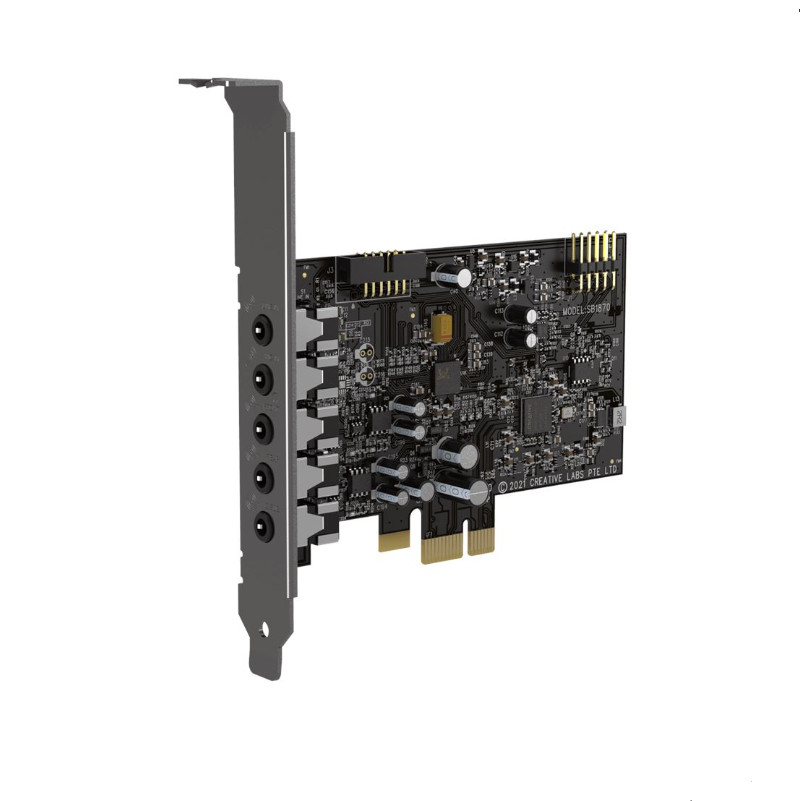 Original Creative Sound Blaster Audigy Fx V2 Hi-res 5.1 PCI-e Music Movie Games Desktop Sound Card