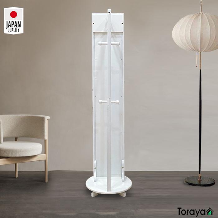 Toraya Cermin Full Body/ Cermin Dengan Gantungan/ Lemari Kaca Putar/ Standing Mirror Cabinet/