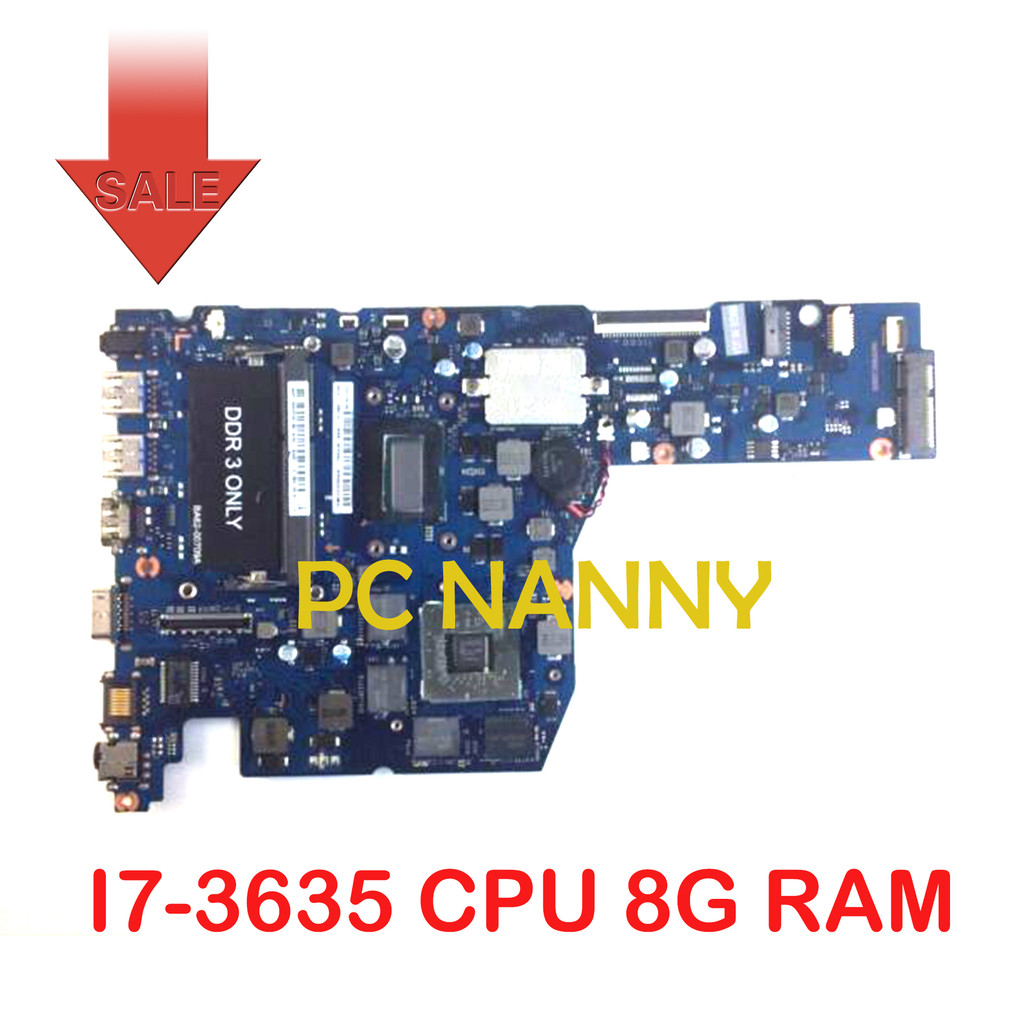 PCNANNY for Samsung 880z5e Np880z5e laptop motherboard I7-3635 CPU 8G RAM Motherboard Ba92-13138a
