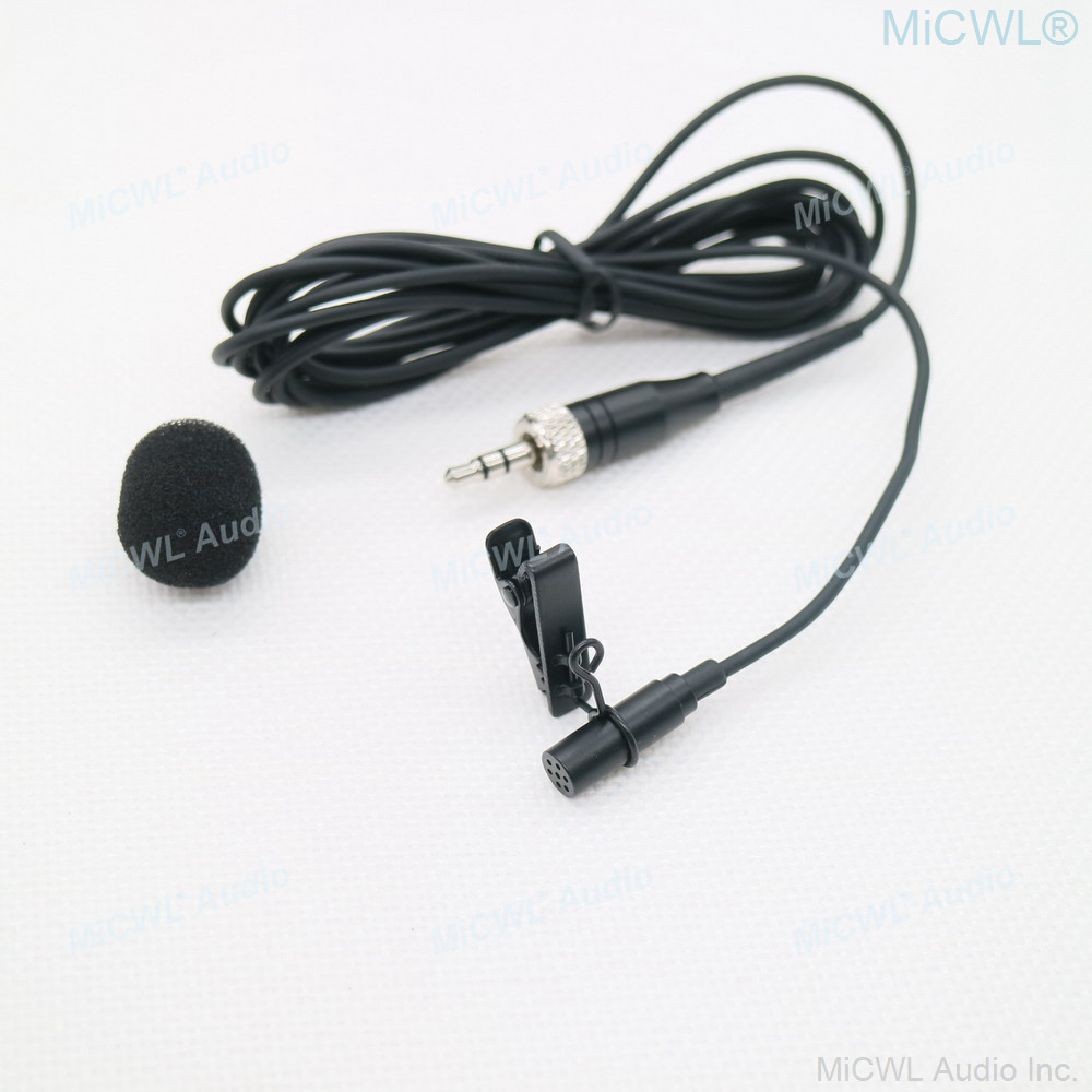 MKE Tie Clip Lavalier Microphone for Sennheiser G2 G3 G4 Wireless Omnidirectional Microfone Lapel