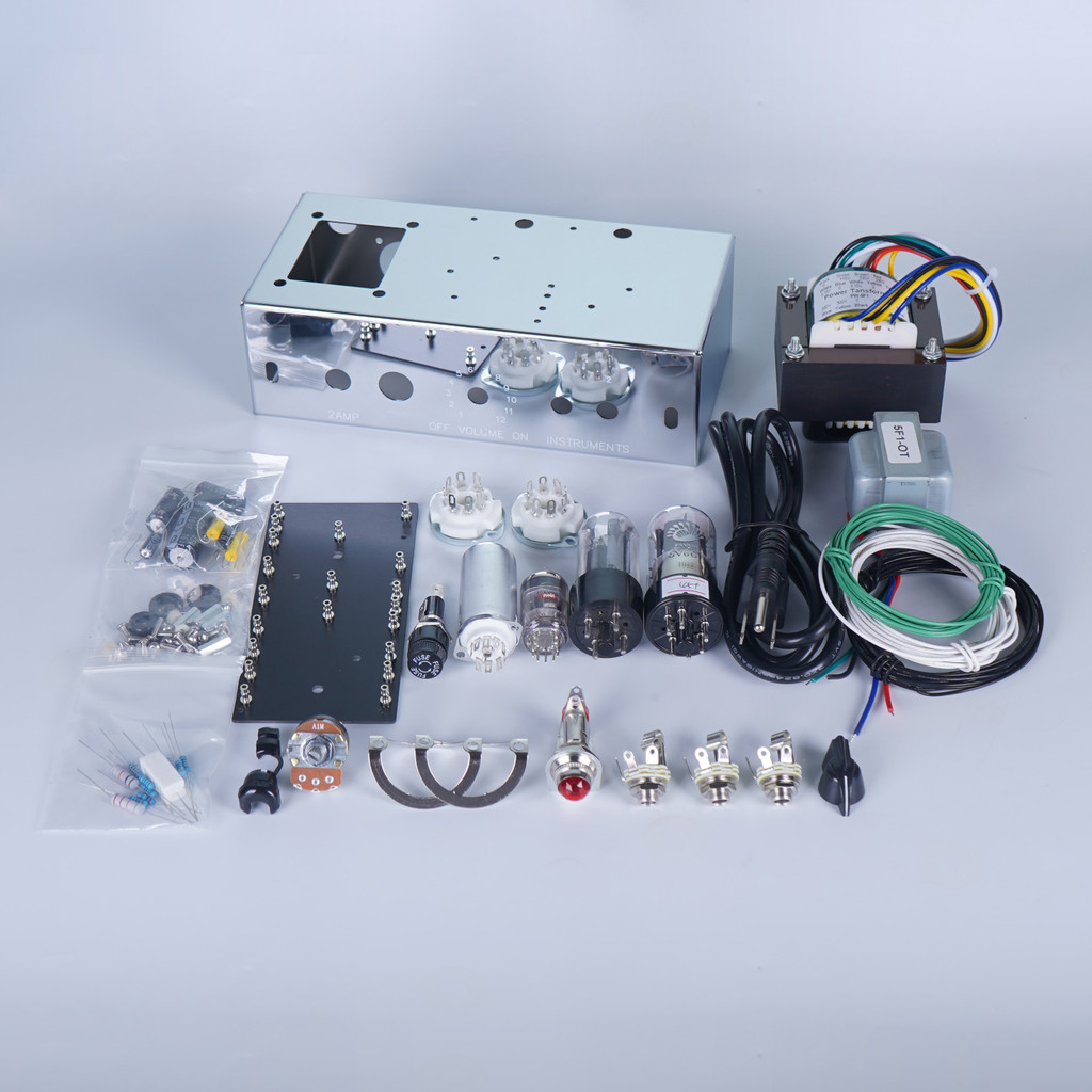 5F1 Tweed Champ 60S Guitar Tube Amp Amplifier Kit & Chassis DIY