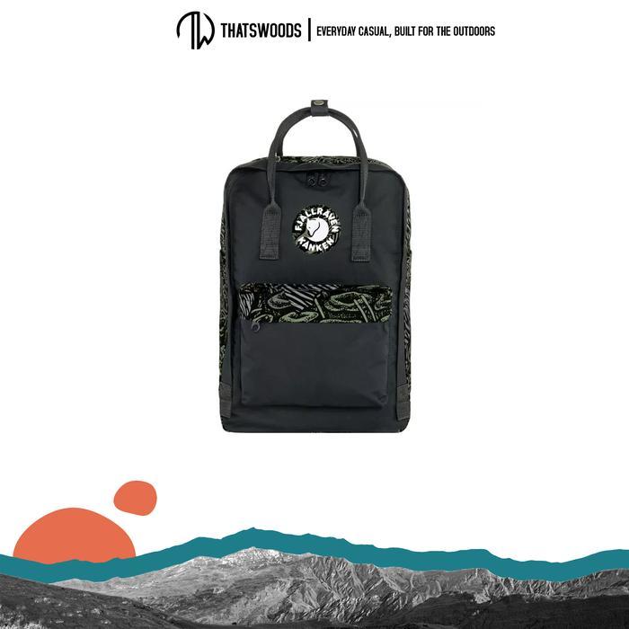 Fjallraven Kanken Art Plus Woodland Backpack