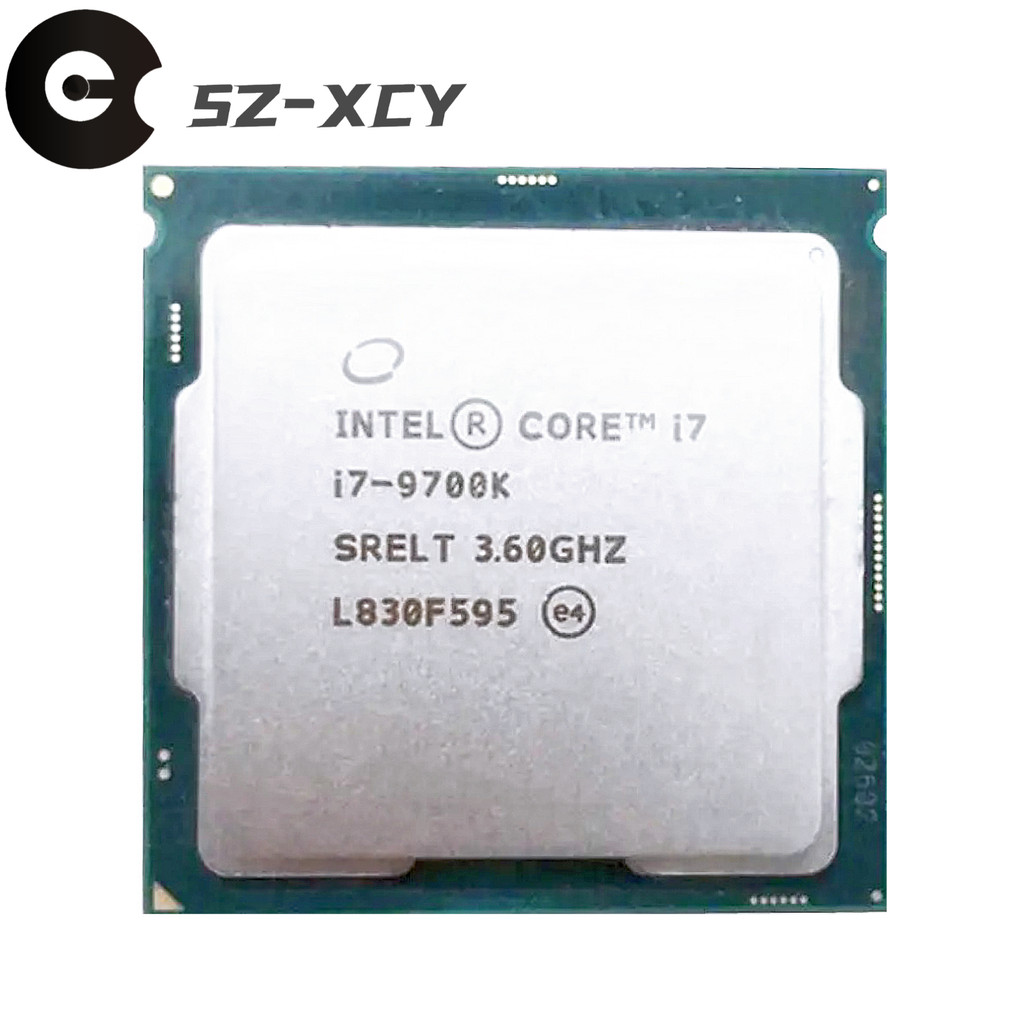Intel Core i7-9700K i7 9700K 3.6 GHz Eight-Core Eight-Thread CPU Processor 12M 95W PC Desktop LGA