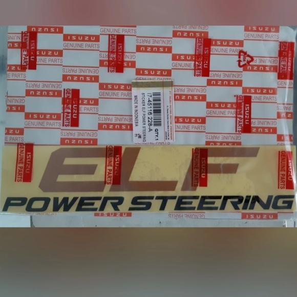 STIKER KABIN ISUZU ELF POWER STEERING