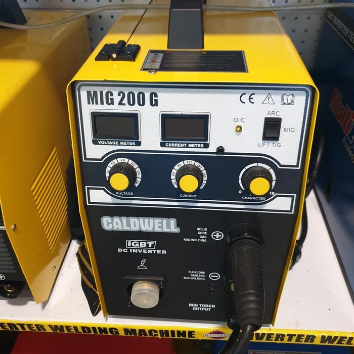 Caldwell Mesin Las Co2 Mig 200G / Trafo Las Co Co2 Caldwell Mig 200 G