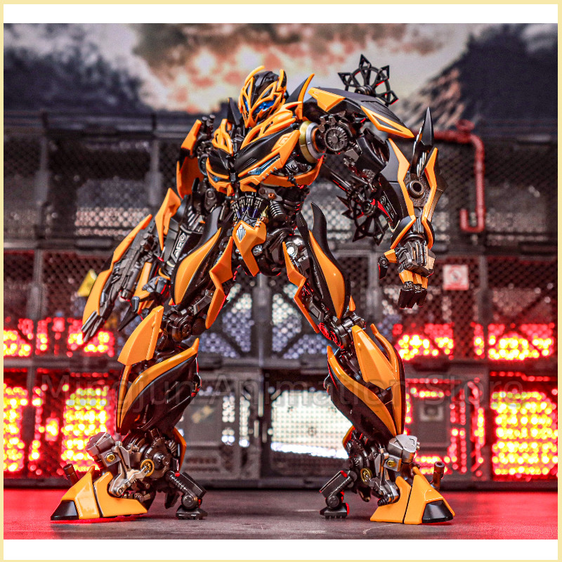 In Stock Non-deformable Robot CM-006 Movie Version Bumblebee Alloy Finished Joints Movable with