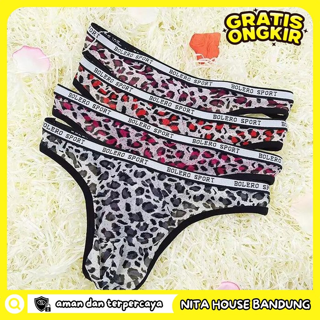 CELANA DALAM PRIA LEOPARD CD LAKI LAKI LOW PRIVASI AMAN