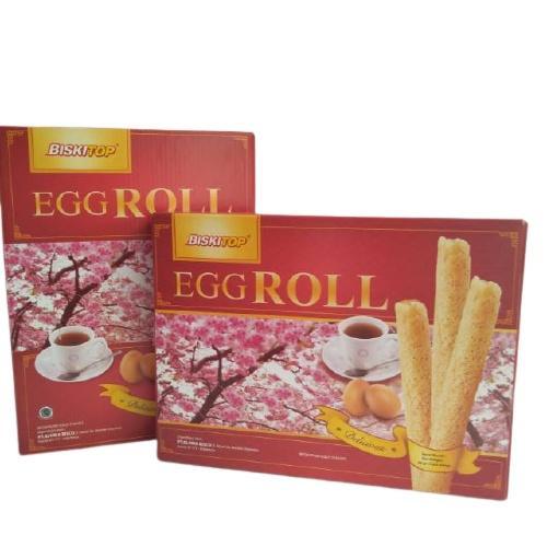 DUS ISI 24 BISKITOP EGG ROLL 86GR - BISKUIT - EGG ROLL