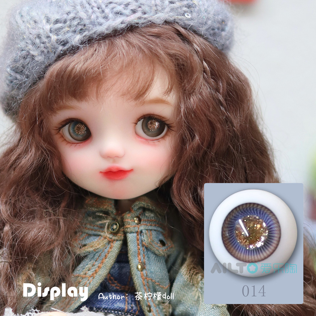 Ob11 Doll'S Eyes 10Mm Iris 6.5Mm Suitable For Ob11 Baby Eyeballs