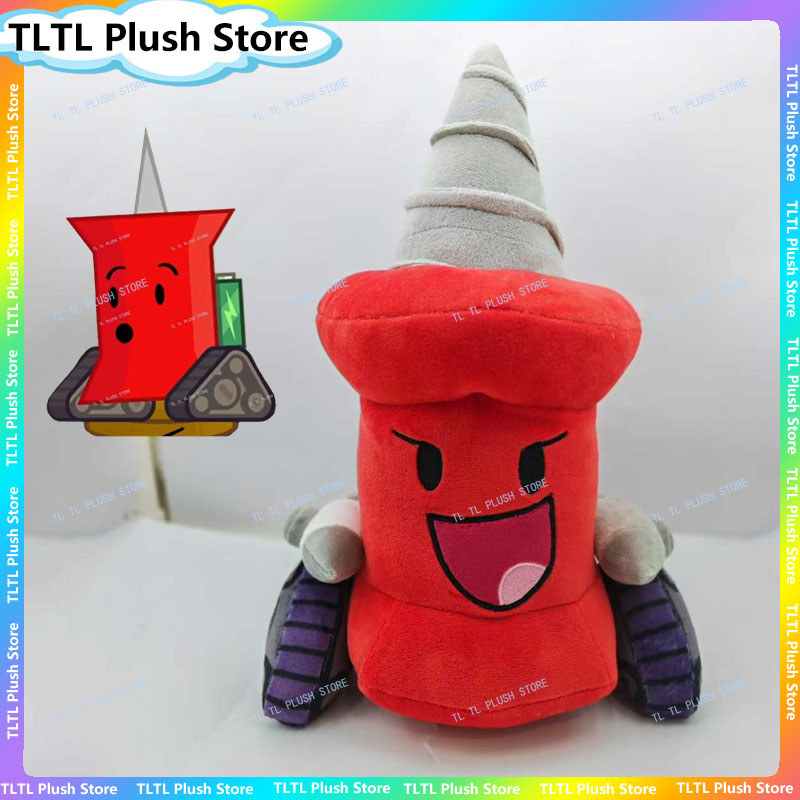 BFDI Battle For Dream Island Milo And Chip Plush Pin Plush Toy Cartoon Character Anime Peluche Doll