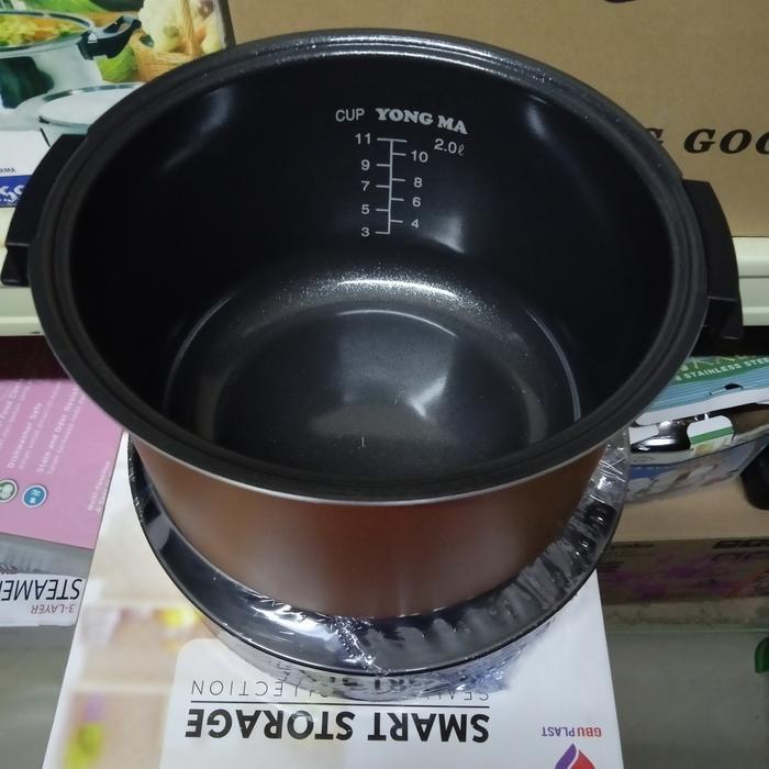 PANCI TEFLON YONGMA-INNERPOT YONGMA GOLD IRON ORIGINAL ECO CERAMIC 2L