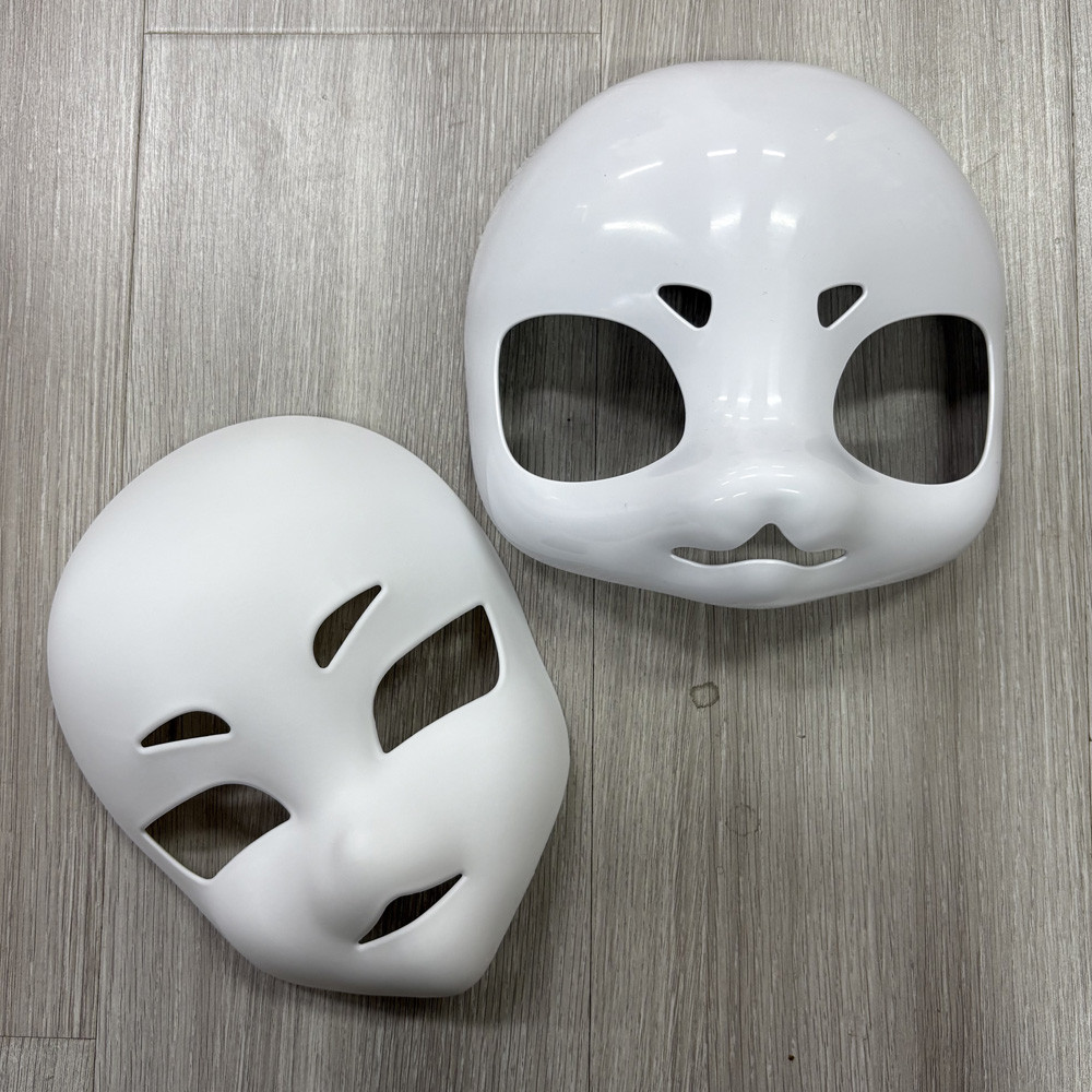 Kigurumi Base Beast Head Mask Cosplay Furry Animal Skull Diy Thicken Plastic Masks Carnival Anime