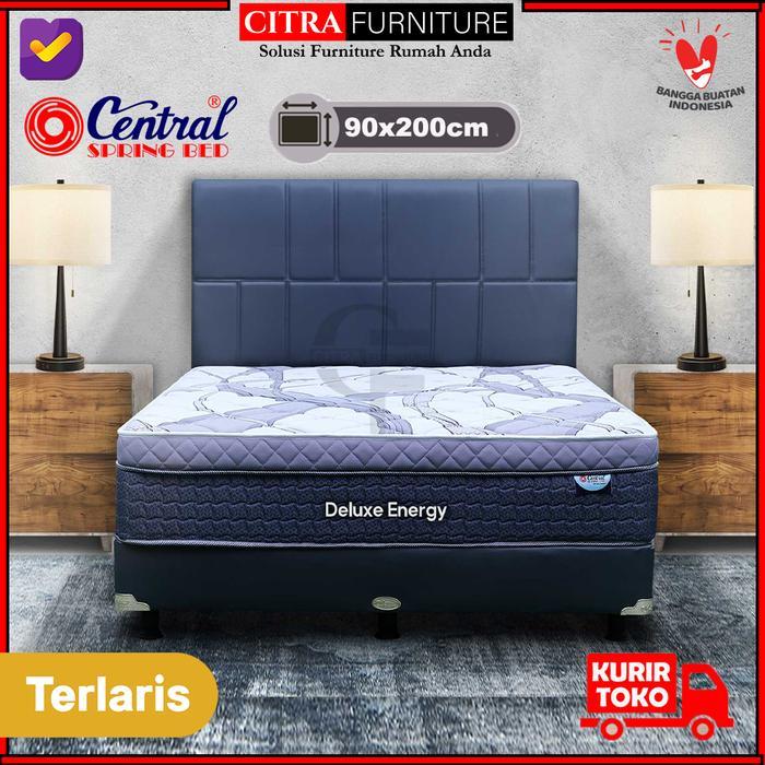 Central Spring Bed Springbed Central Grand Deluxe 90 x 200 Full Set