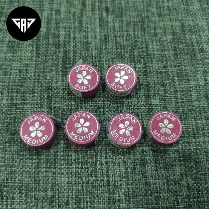 Sakura Cue Tip Billiard Sakura Master Tip Stik Play Billiar