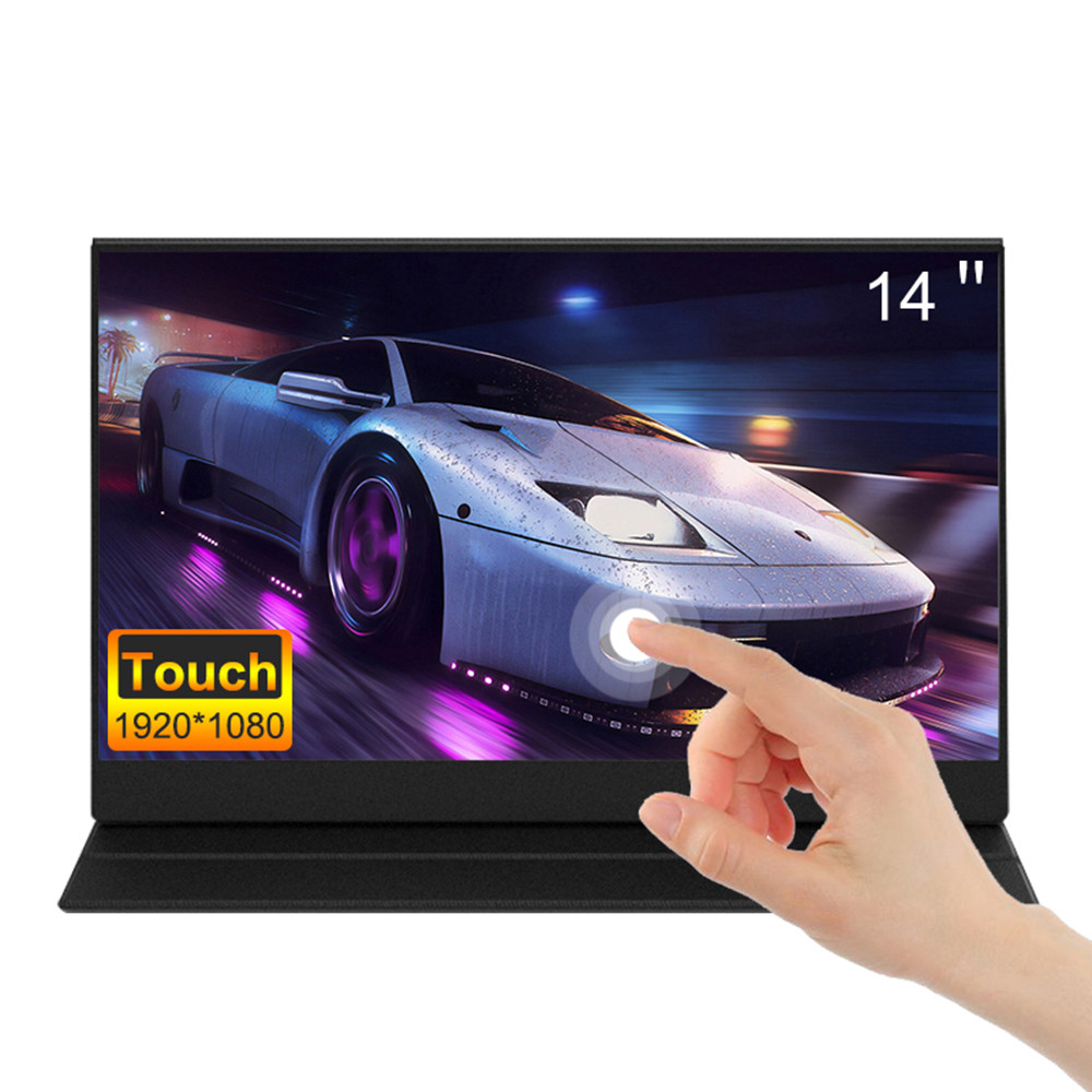 14 Inch Portable Monitor 2.2K For For Laptop Xbox / 5 Switch Tv Box Cell Phone Pc Extension Monitor