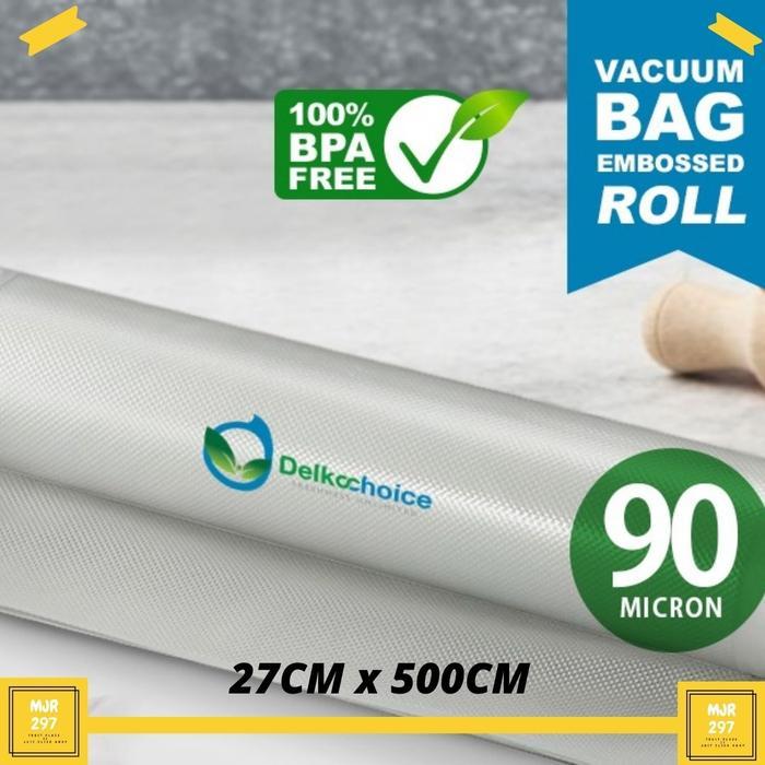 PLASTIK VACUM EMBOS / VACUUM EMBOSS MAKANAN VAKUM EMBOS ROLL