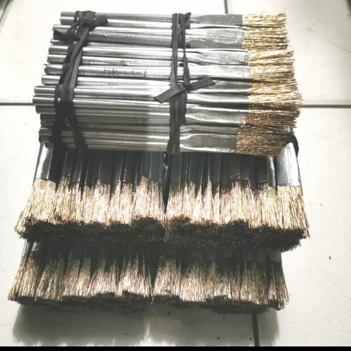 sikat besi kawat Kuningan sikat Kuningan kecil kuas sikat kawat