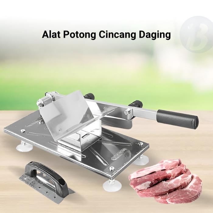 Alat Potong Cincang Slice Daging Cutter Machine