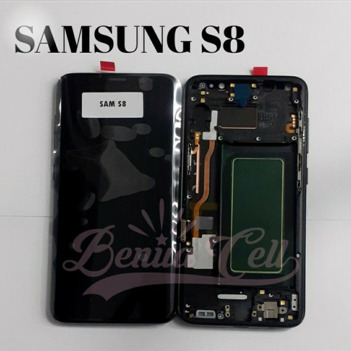 LCD SAMSUNG S8 G950 ORIGINAL + FRAME LCD SAMSUNG S8 PLUS ORIGINAL G955