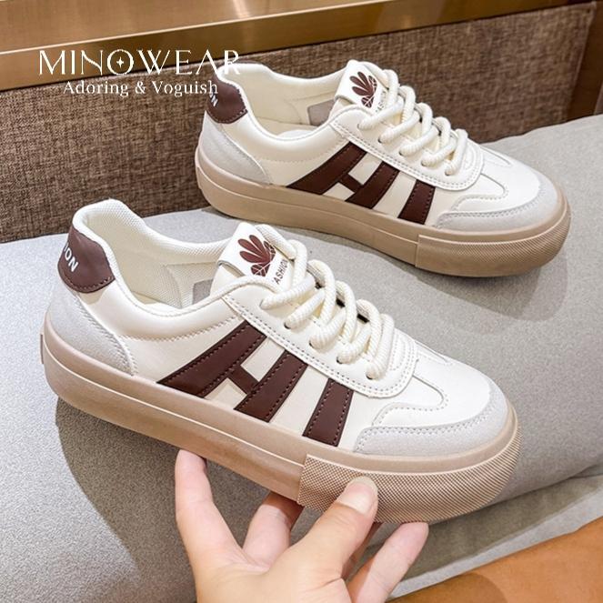 Aerostreet.Shoes - Minowear Vallencia Shoes - Sepatu Sneakers Wanita Casual Sepatu Kasual Cewek