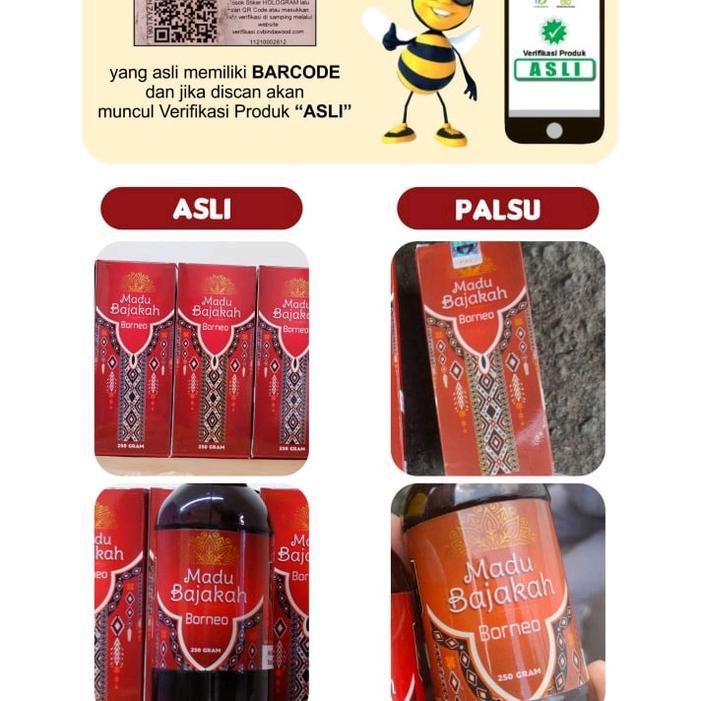 MADU BAJAKAH BORNEO ORIGINAL 100% BY TEUKU WISNU HERBAL ALAMI