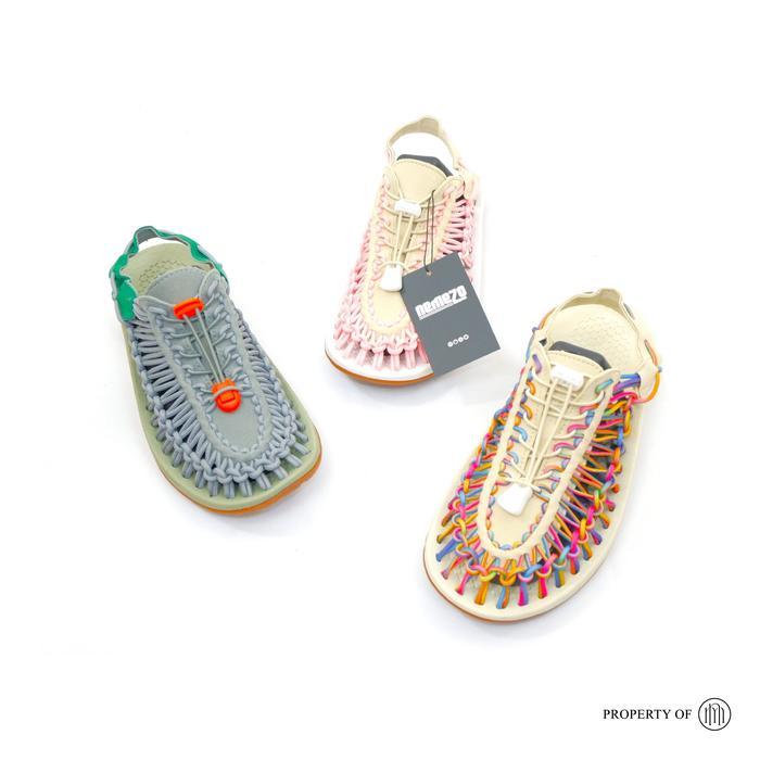 Consina - Nemezo - Sepatu Sendal Gunung Wanita Hiking Tali Rajut Sandal Sandal