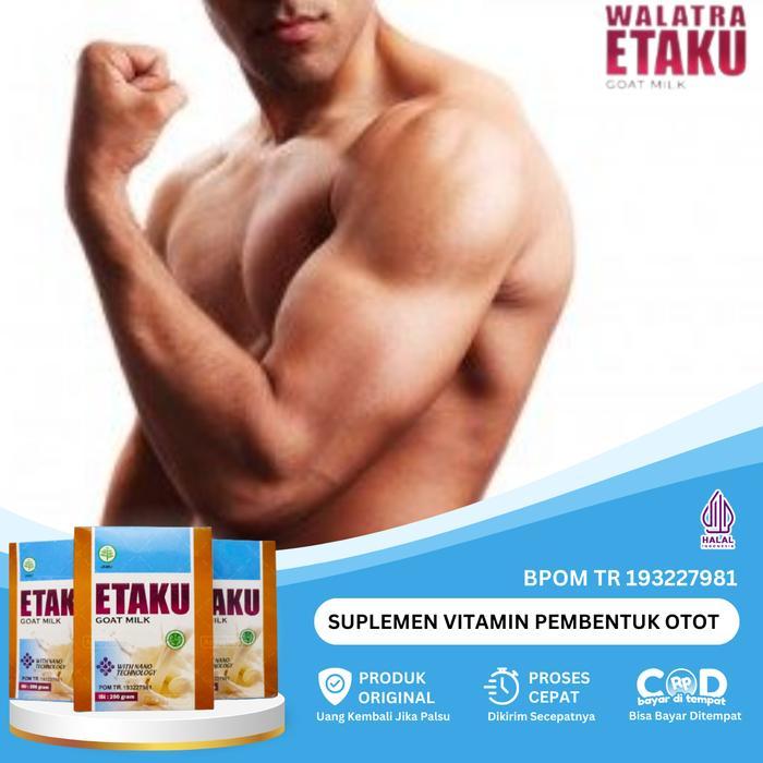SUSU SUPLEMEN VITAMIN PEMBENTUK OTOT, SUSU PEMBESAR OTOT, SUSU PROTEIN TINGGI, PEMBESAR OTOT IDEAL,