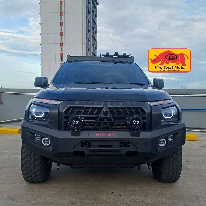 bull bar bumper depan HAMER king series triton 2024 - 2025 - M23 Auto ACC